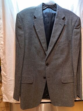 Versace Collection Gray Houndstooth Sport Coat